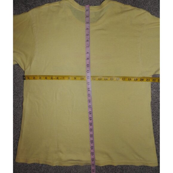 Vintage Be A Happy Camper! Drive-In Movie Single Stitch T-Shirt Adult Large - Picture 8 of 8